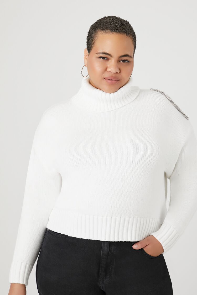 Knit Open-shoulder Sweater | Forever 21