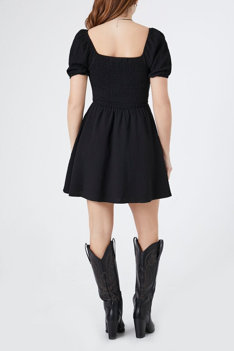 Buy Martini Women Skater Mini Dress | Bare Back | Sleeveless with Strap |  Stretchable Fabric | Cocktail Dress | Club Wear Western Stylish Bold Dress  - (Black, Size : XS) at Amazon.in