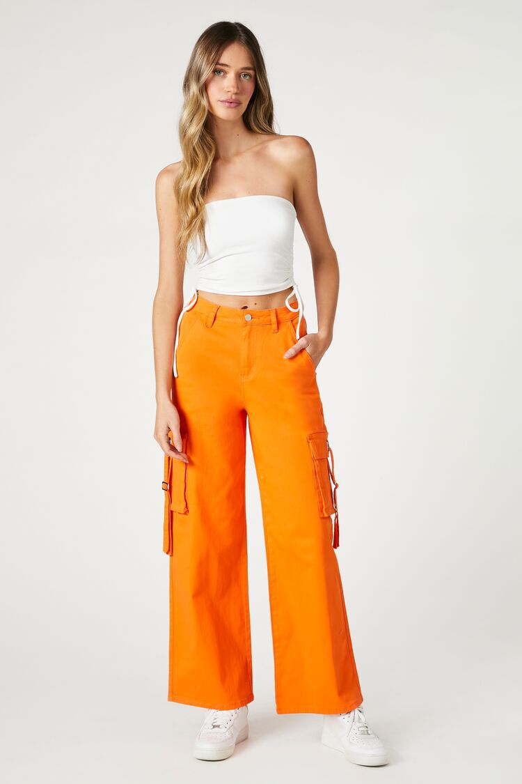 6 color =🧡 not my best color | Pants women fashion, Orange outfit, Fashion  pants