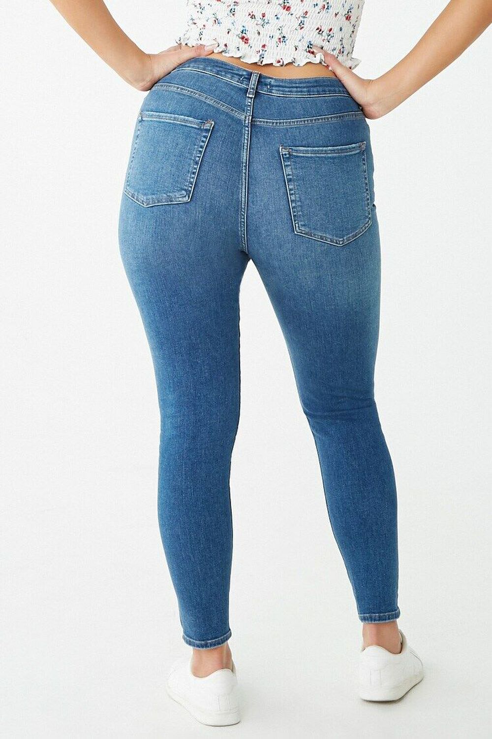 Sculpted High-Rise Skinny Jeans