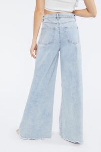 Relaxed Frayed Edge Patchwork Jeans