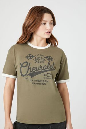 CREAM All Day Graphic Tee - Olive