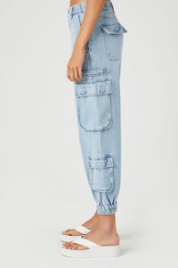 LIGHT DENIM Cargo Denim Joggers, image 2