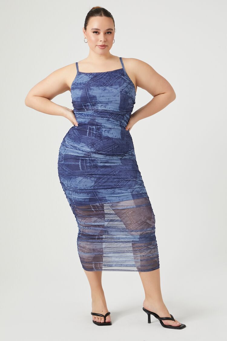 Dallas Denim Midi Dress Medium Wash | Ali's Couture – Ali's Couture