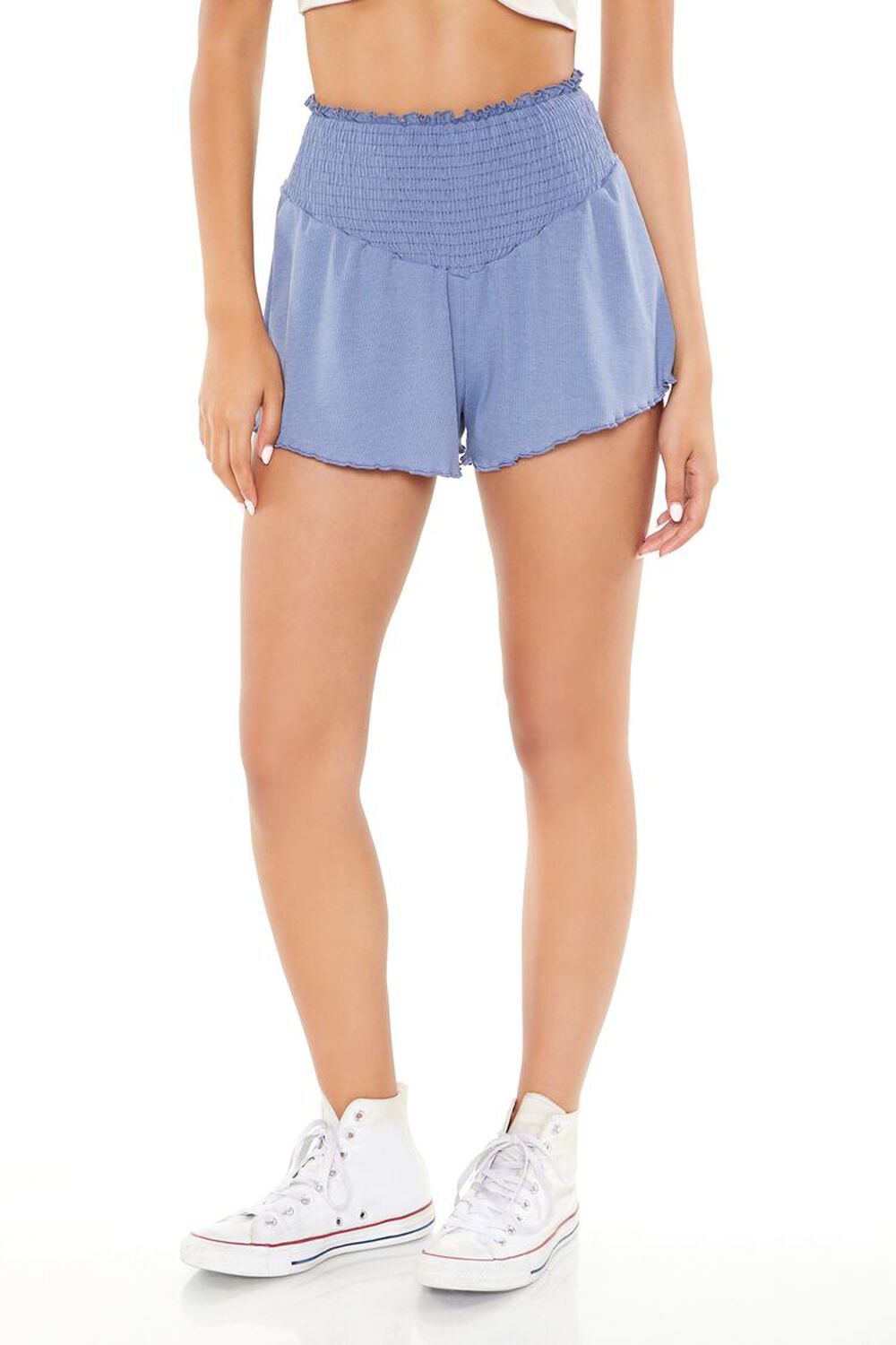 Forever 21 FOREVER 21+ Plus Size Squat Combo Shorts