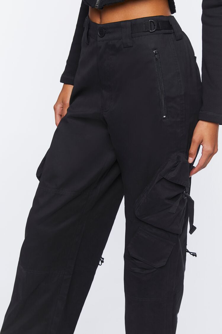 Luxe Lounge High Waisted Cargo Joggers | Express