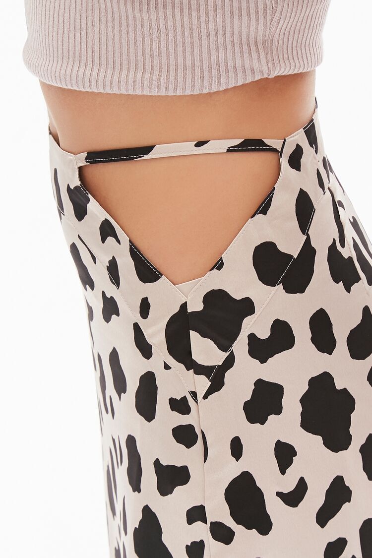 cow print skirt roblox