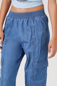 DARK DENIM Denim Cargo Joggers, image 6