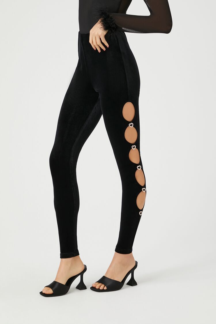 Knee cut out legging | Red – Up10 activewear