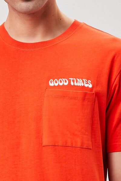 Embroidered Good Time Graphic Tee