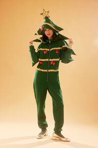 GREEN/MULTI Christmas Tree Jumpsuit, image 1