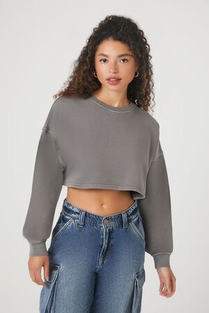 Boxy Cropped Sweater