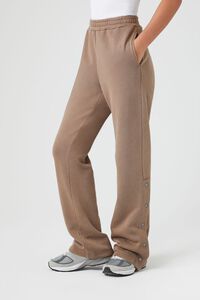 ASH BROWN Fleece Pocket Sweatpants, image 3