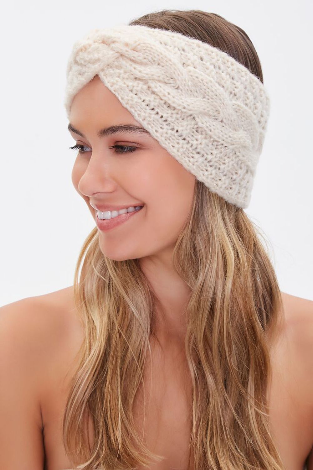 Twisted Cable Knit Headwrap