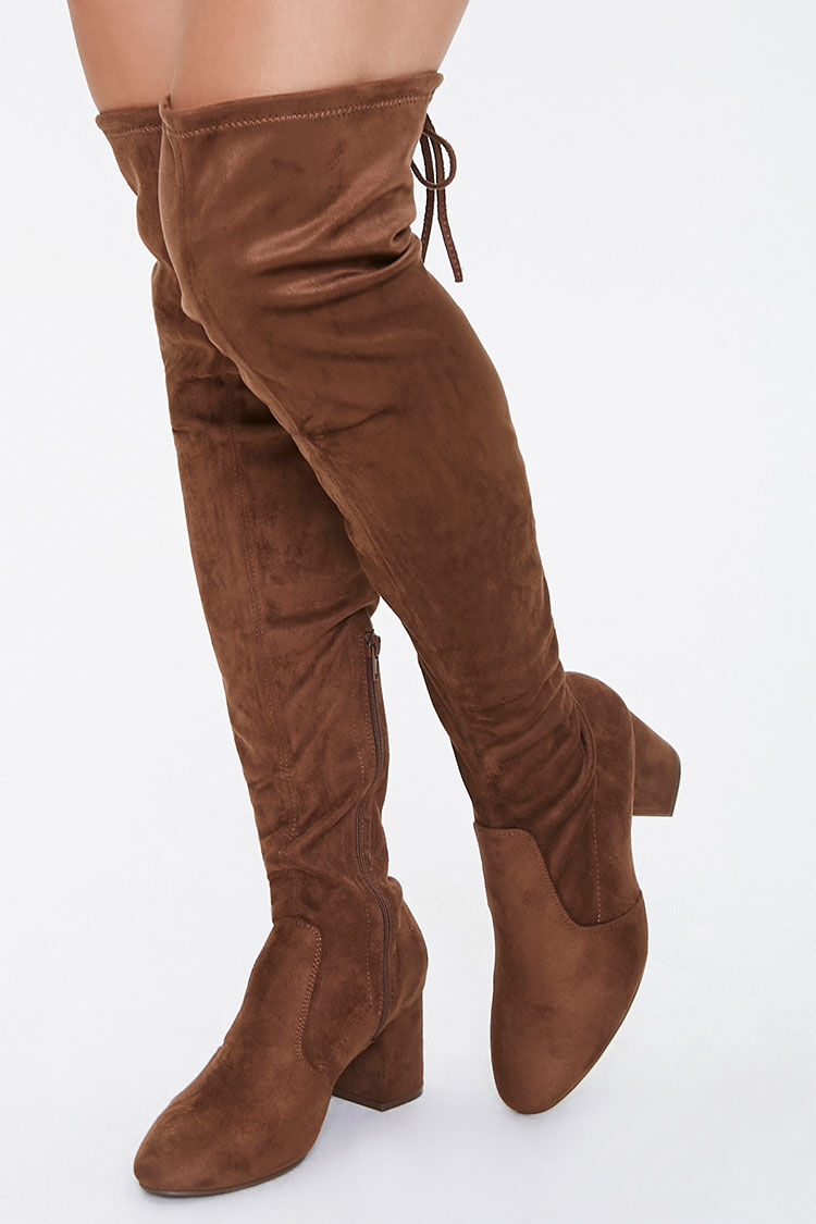 forever 21 high knee boots
