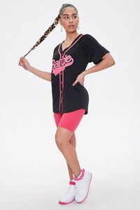 Miami Marlins Barbie Baseball Jersey White - Scesy