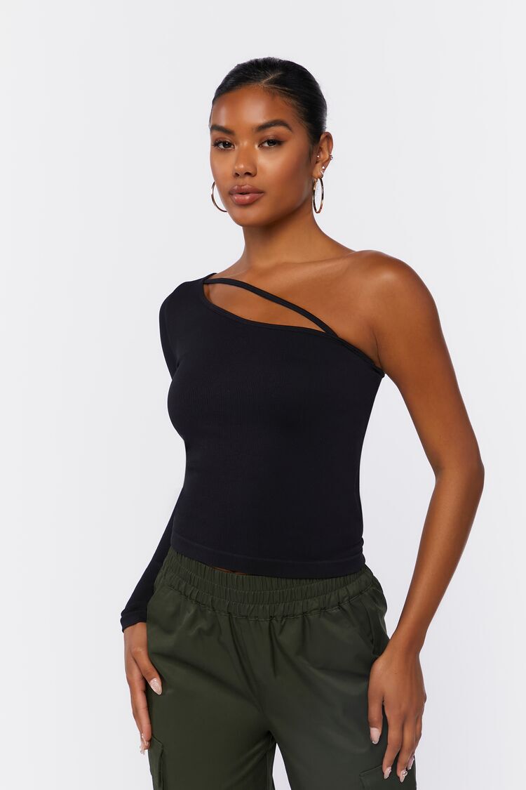 one side shoulder shirts