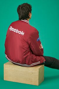 Quilted Reebok Varsity Jacket