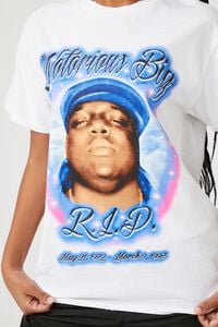 WHITE/MULTI The Notorious Big Graphic Tee, image 5