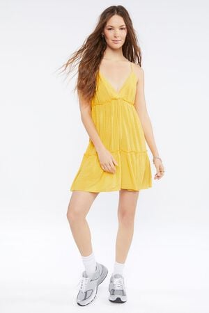 yellow summer dress forever 21