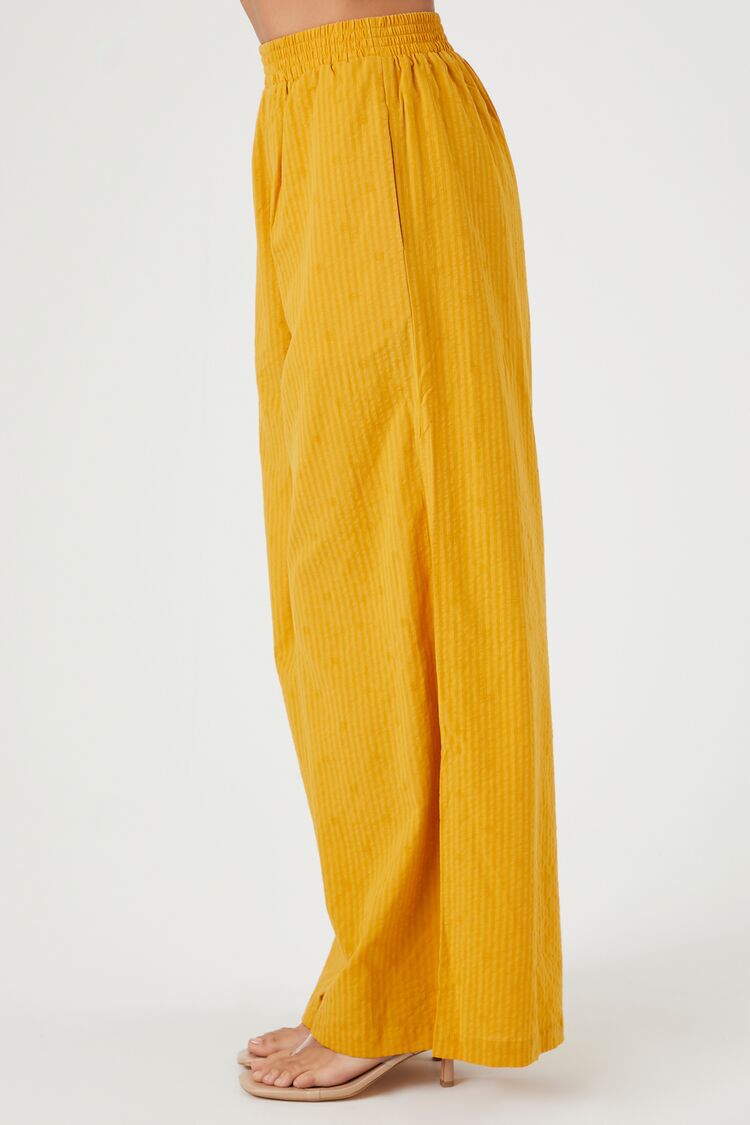 Buy Mustard Trousers & Pants for Women by Y-LONDON Online | Ajio.com