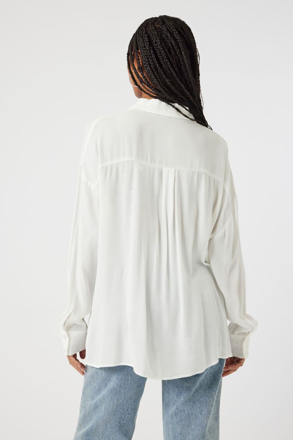 VANILLA Oversized Long-Sleeve Shirt, image 3