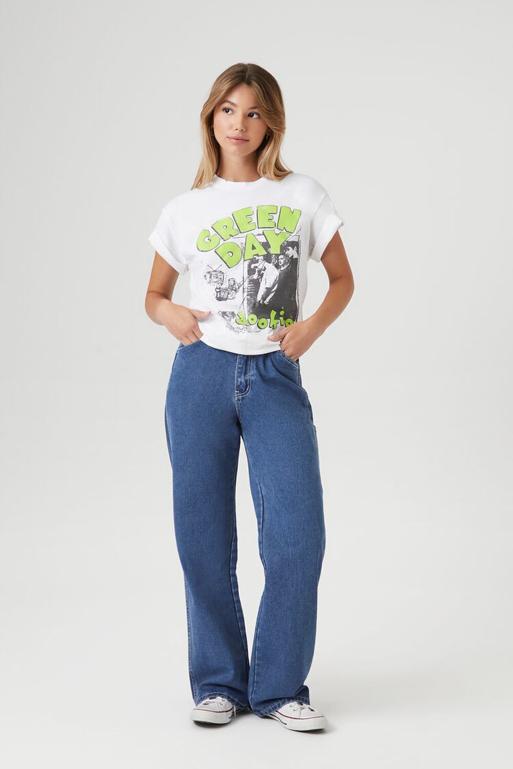 Green Day Dookie Pastel Girls T-Shirt