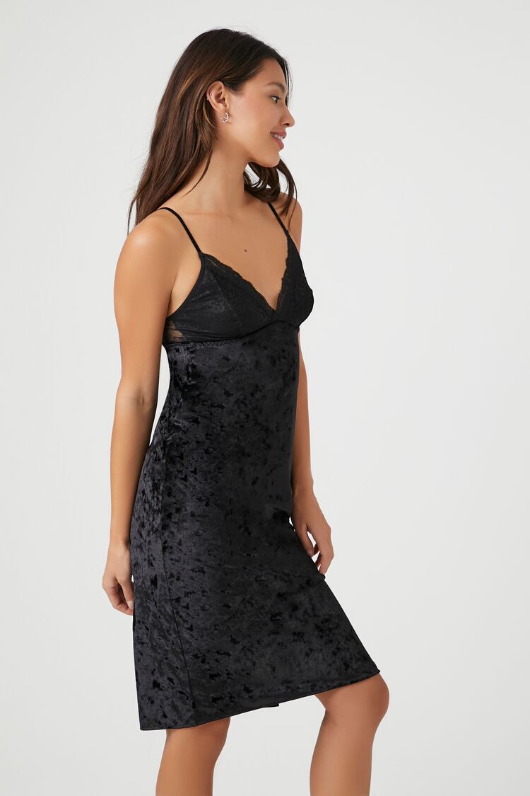Black Lace Floral Dress | Forever 21