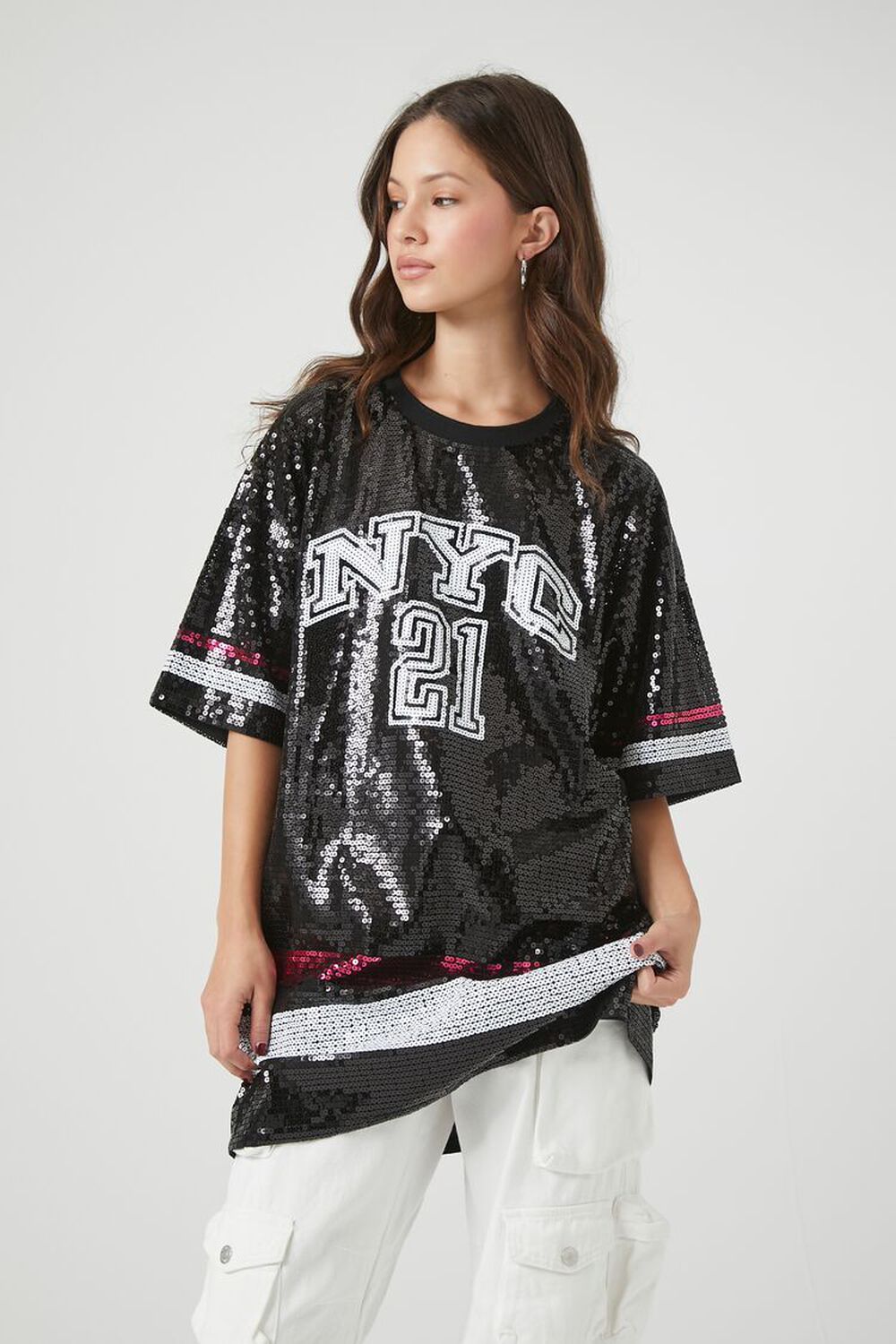 Oversized New York Graphic Tee