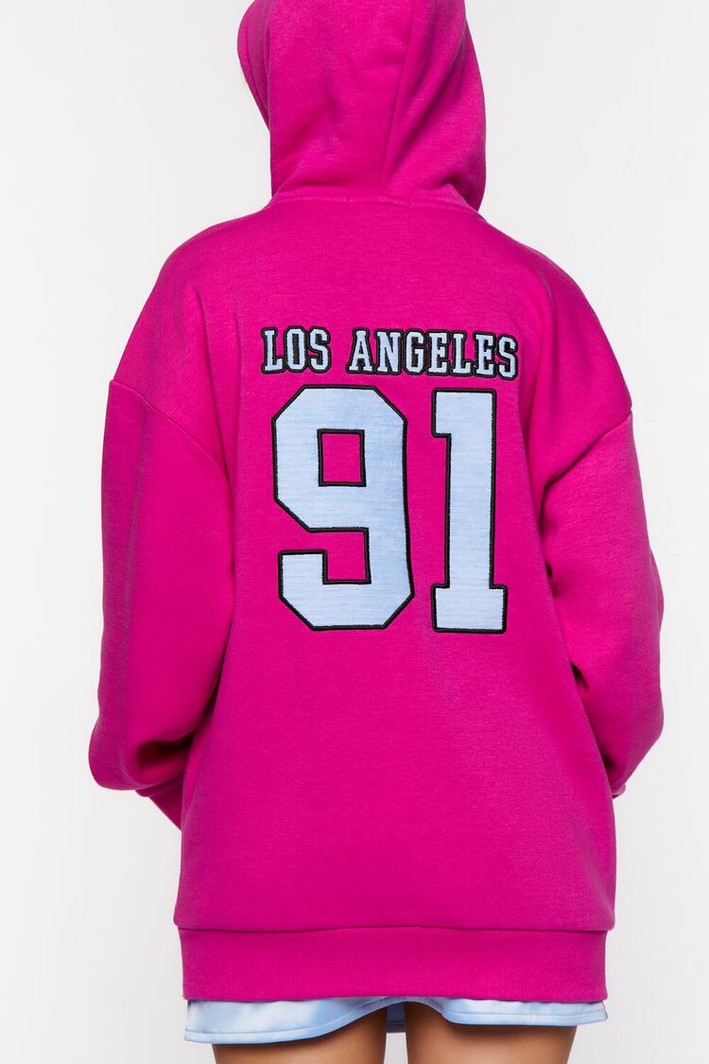 Pink Los Angeles Hoodie