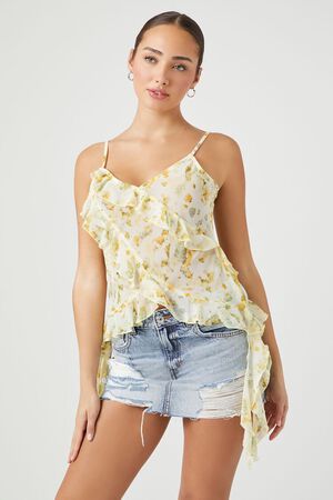 Floral Cotton Cami Top – swaary