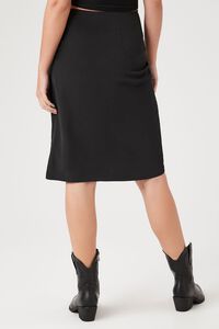 Wrap Tulip-Hem Tie Skirt, image 4