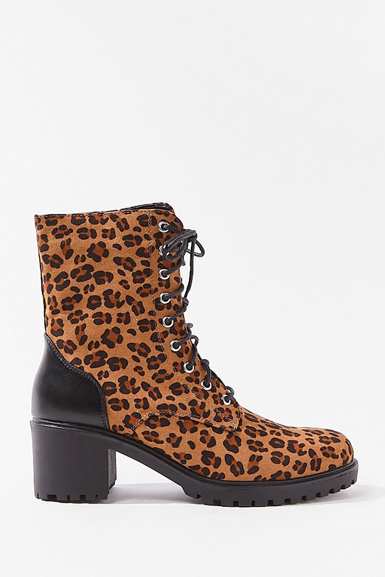 leopard ankle boots forever 21