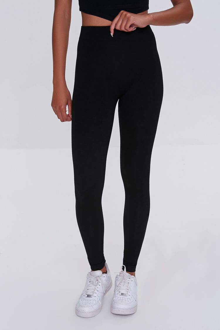 Active Seamless Thick Ribbed Leggings