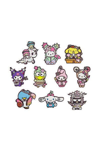 tokidoki x Hello Kitty & Friends Sakura Festival Enamel Pin Blind Box