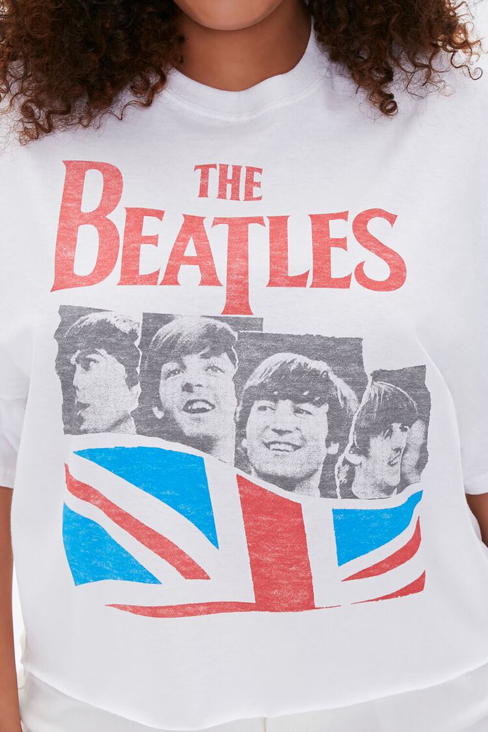 Plus Size The Beatles Graphic Tee