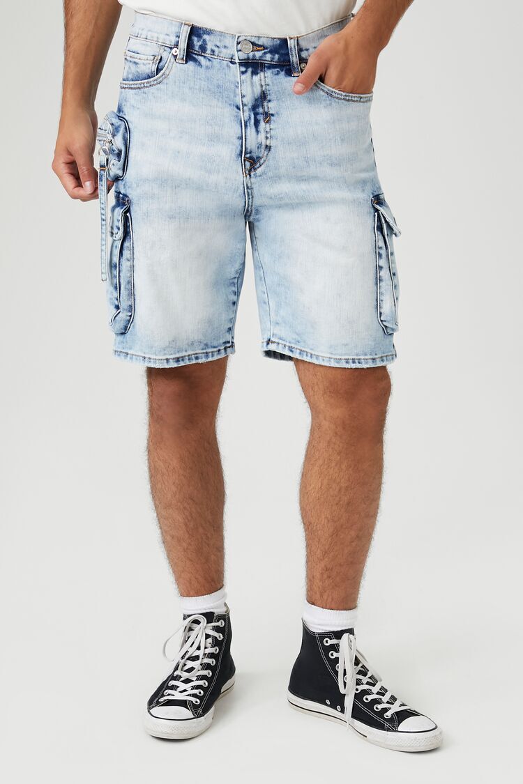 Hip Hop Blue Jean Cargo Shorts For Men With Wide Leg, Multi Pocket, And  Cropped Design Loose Cargo Fit In Plus Size 44 P230308 From Misihan02,  $45.28 | DHgate.Com