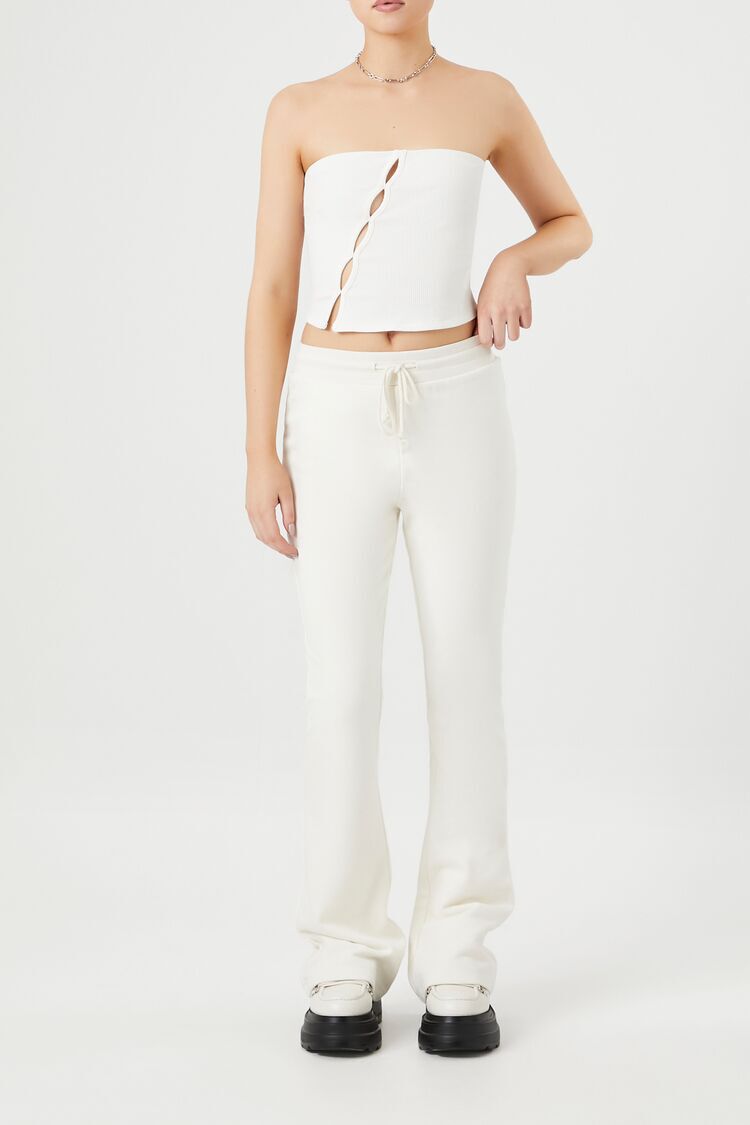 FOREVER 21 Regular Fit Women White Trousers - Buy FOREVER 21 Regular Fit  Women White Trousers Online at Best Prices in India | Flipkart.com