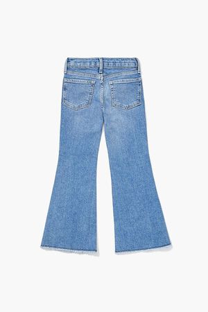 7/8 Flared Jeans for Girls - denim blue, Girls