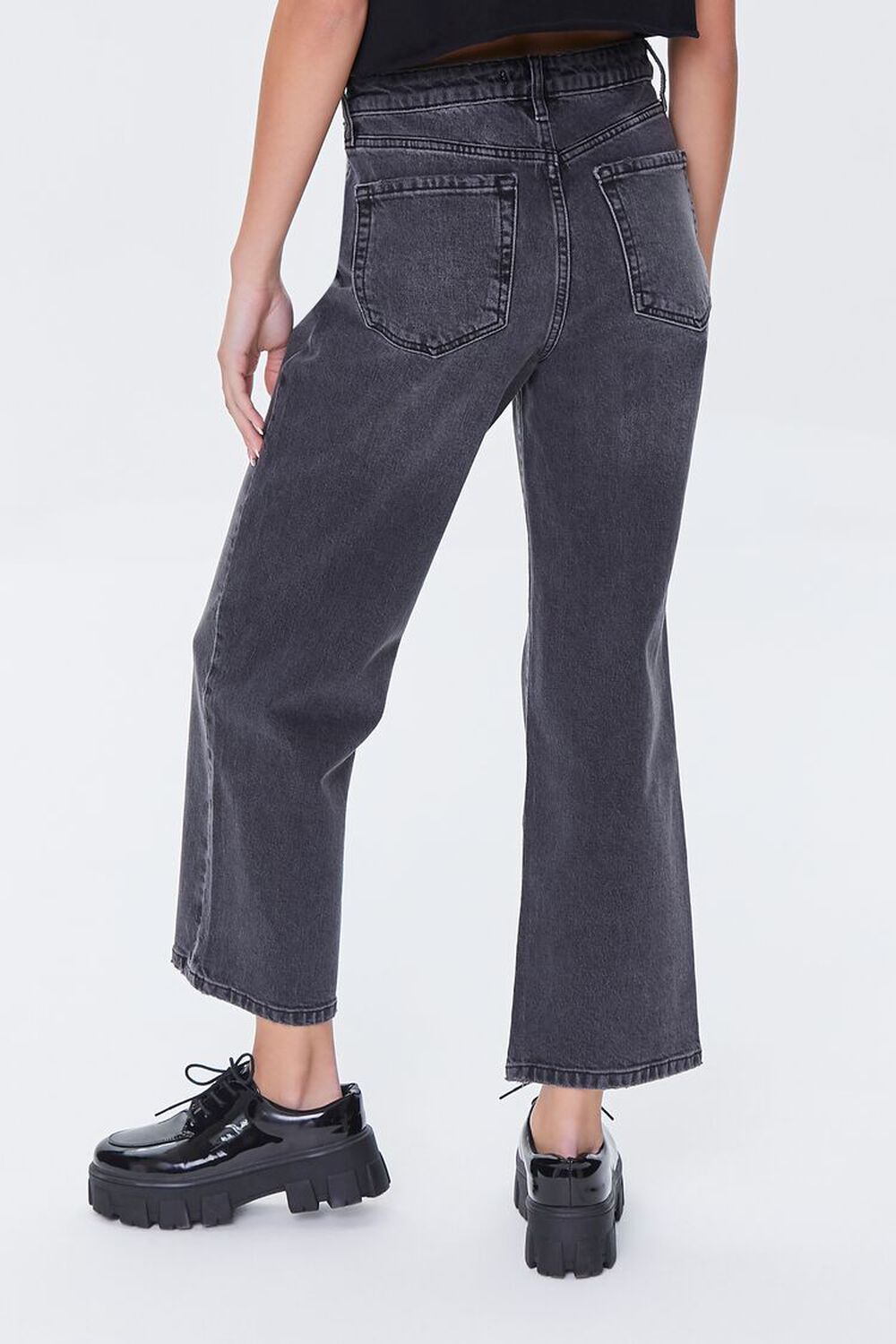 Recycled Cotton High-Rise Straight Jeans