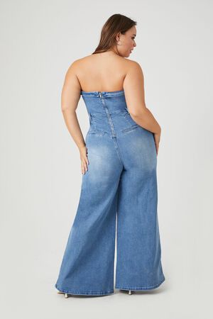 WIDE LEG DENIM JUMPSUIT – The Faded Farmhouse