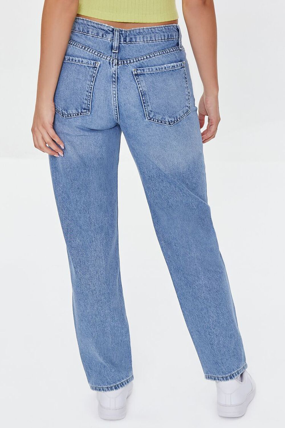 Recycled Cotton Mid-Rise Baggy Jeans