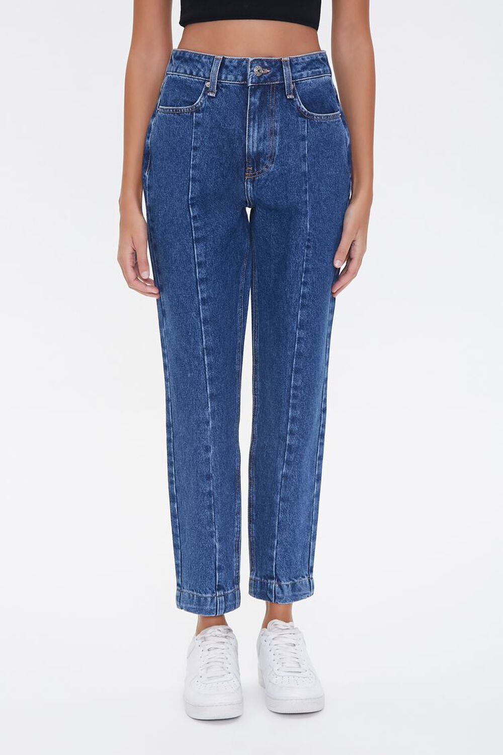 Straight-Leg Ankle Jeans