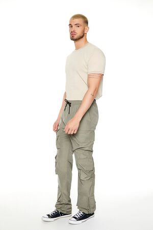 Pleated Block Culture Slim Fit Unisex Joggers (zipper) – For The