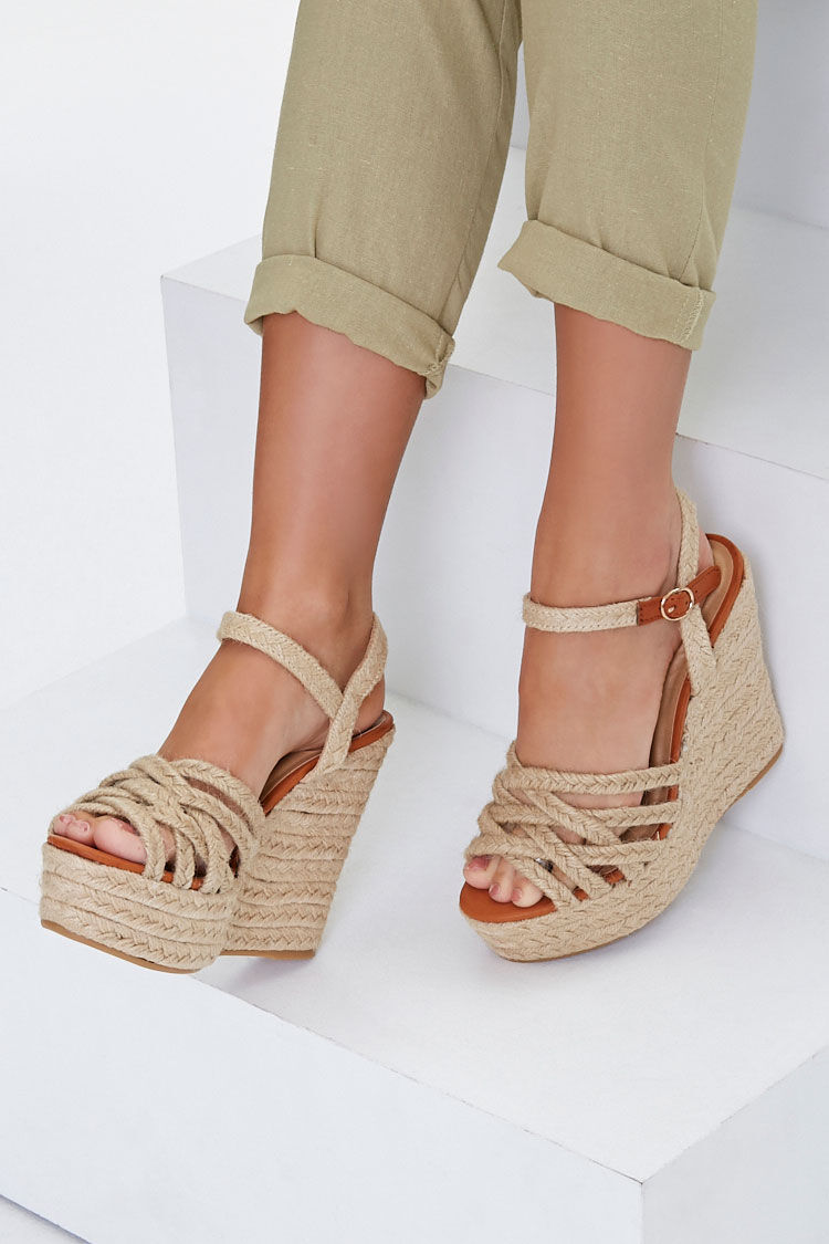 clear wedges forever 21