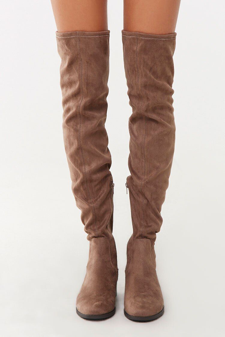 faux over the knee boots