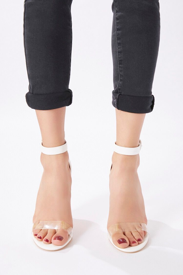 forever 21 clear shoes