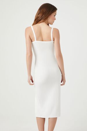 Buy FOREVER 21 Women White Solid Bodycon Slip Dress - Dresses for Women  2363260