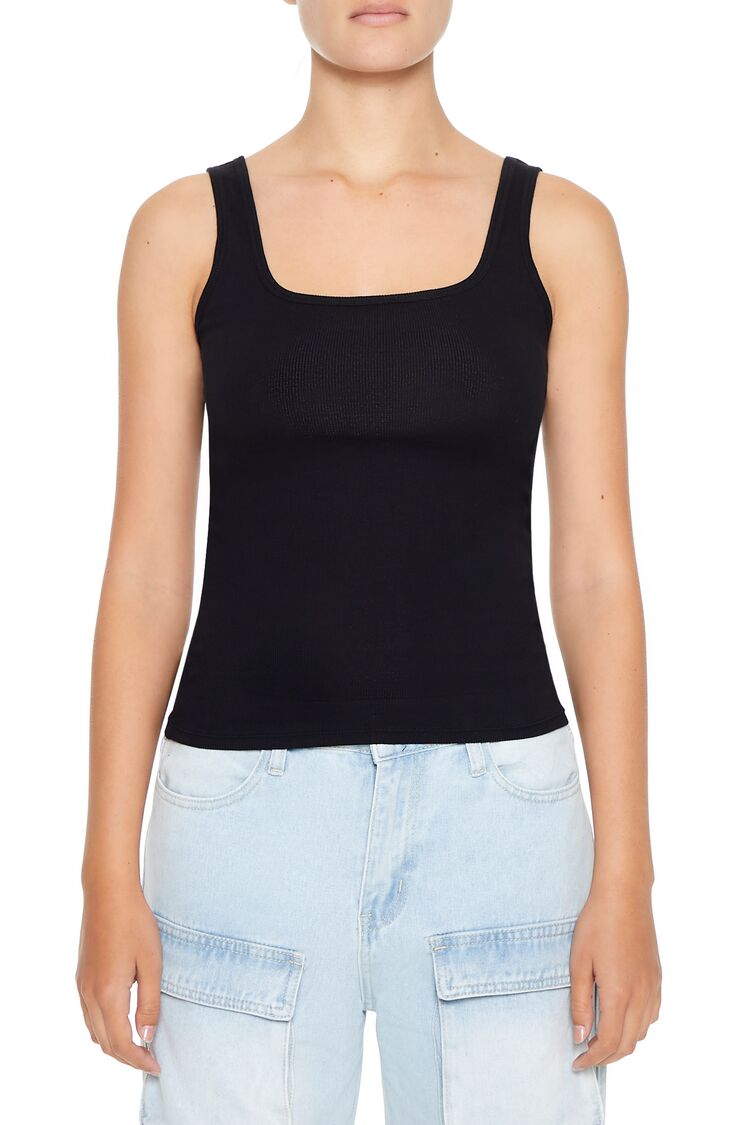 Square-Neck Tank Top