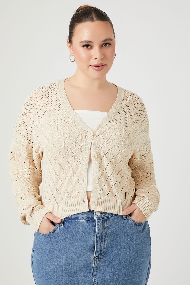 Plus Size Sweater-Knit Bodysuit